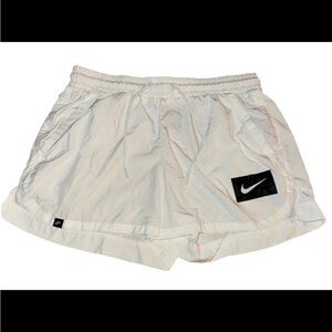 Nike Dri-Fit Athletic Shorts Women's White size large